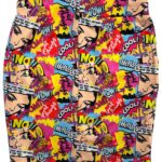 MOHITO Spódnica Damska Wielokolorowa XS - zdjęcie 2