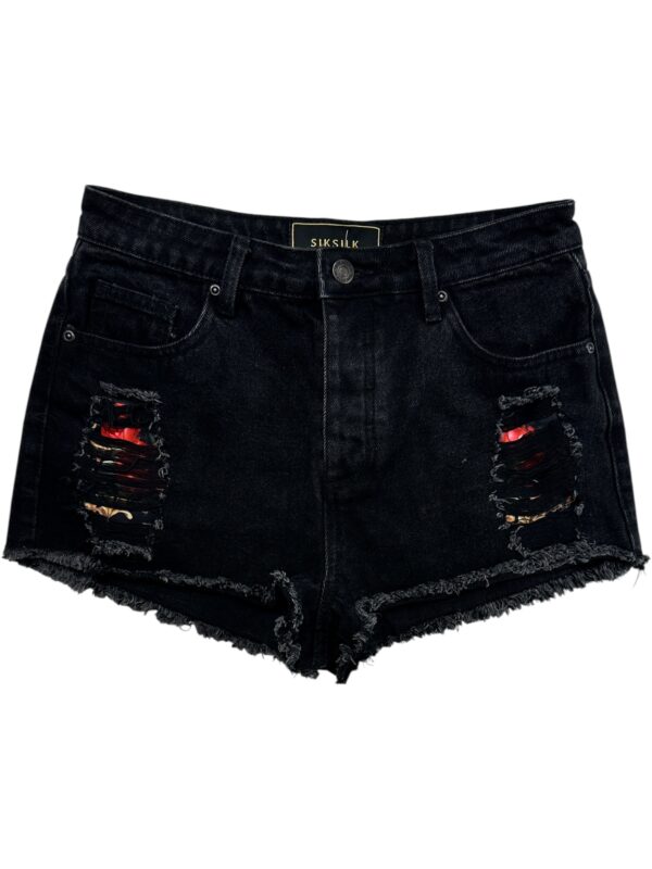 SIKSILK Spodenki Damskie Czarne S