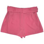 MISSGUIDED Szorty Damskie Różowe w Paski M - zdjęcie 2