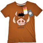 Primark Koszulka Dziecięca Brązowa Lion King 128 - zdjęcie 1