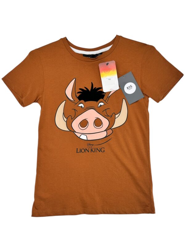 Primark Koszulka Dziecięca Brązowa Lion King 128