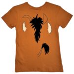 Primark Koszulka Dziecięca Brązowa Lion King 128 - zdjęcie 2