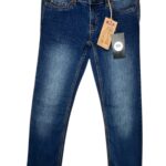 Y.F.K. Jeansy Dziecięce Niebieskie 140 - zdjęcie 1