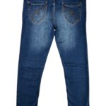 Y.F.K. Jeansy Dziecięce Niebieskie 140 - zdjęcie 2