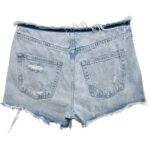 BERSHKA Szorty Damskie Niebieskie M - zdjęcie 2