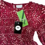 I LOVE GIRLSWEAR Sukienka Dziecięce Czerwona Kwiatowa 134 - zdjęcie 3