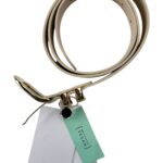 MONKI Pasek Damski Beżowy M - zdjęcie 1