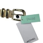 MONKI Pasek Damski Beżowy M - zdjęcie 3