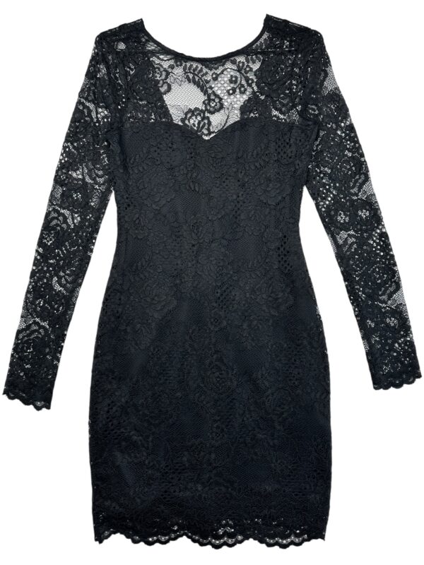 H&M Sukienka Damska Czarna Koronkowa S