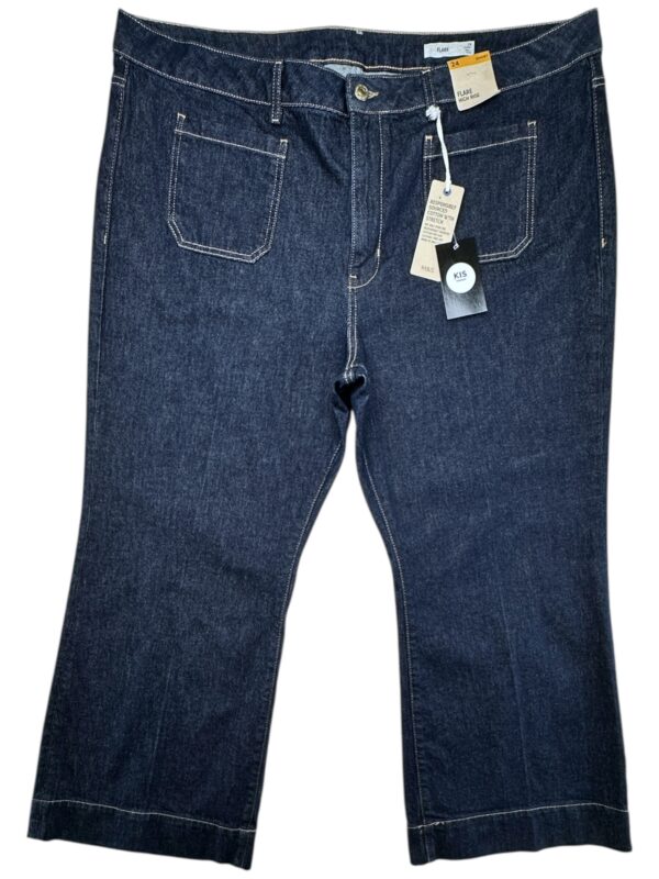 M&S Jeansy Damskie Niebieskie 6XL