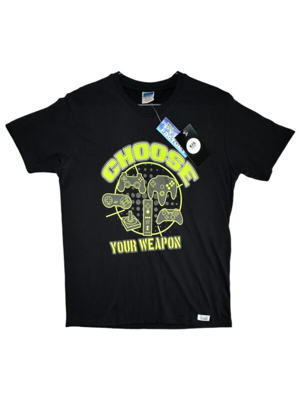 THE PYJAMA FACTORY Koszulka Dziecięce Czarna 164