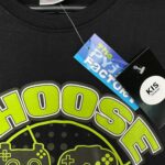 THE PYJAMA FACTORY Koszulka Dziecięce Czarna 164 - zdjęcie 3