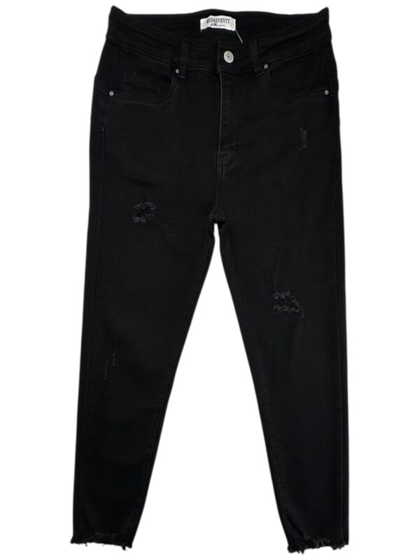 REDSEVENTY PREMIUM Jeansy Damskie Czarne L