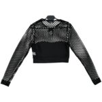 PRETTYLITTLETHING Bluzka Damska Czarna M - zdjęcie 2