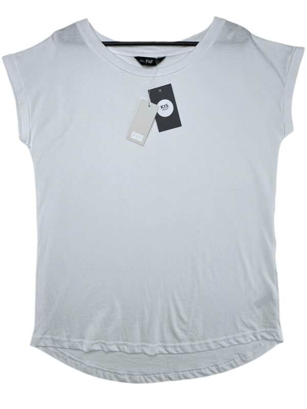 F&F Koszulka Damska Biała L