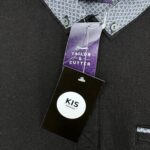 TAILOR & CUTTER Koszulka Męska Czarna XL - zdjęcie 3