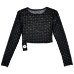 INNA Bluzka Damska Czarna S - zdjęcie 2