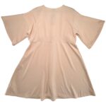 BOOHOO Sukienka Damska Beżowa Guziki XXL - zdjęcie 2