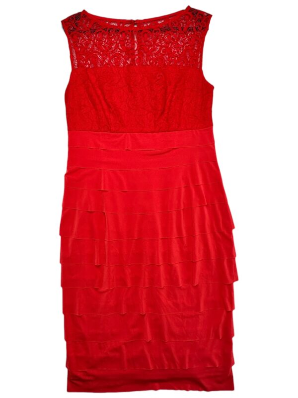 LILY & FRANC Sukienka Damska Czerwona L