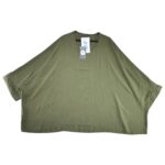 MADE IN ITALY Koszulka Damska Zielona ONE SIZE - zdjęcie 1