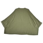 MADE IN ITALY Koszulka Damska Zielona ONE SIZE - zdjęcie 2