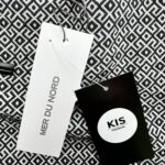 MER DU NORD Spódnica Damska Czarna Geometryczna XL - zdjęcie 3