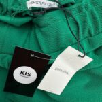 FISHERFIELD Spodnie Damskie Zielone L - zdjęcie 3