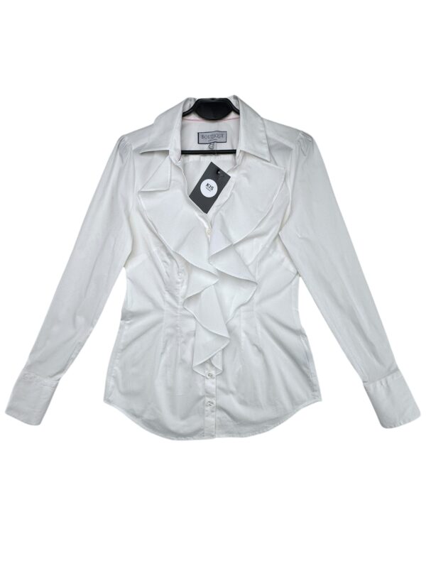 BUTIQUE BY HAWES & CURTIS Koszula Damska Biała M Bawełna