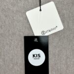 Sweter Damski Szary Frędzle ONE SIZE - zdjęcie 3