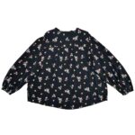 M&S Bluzka Damska Czarna Kwiatowa 6XL - zdjęcie 2