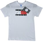 JHK Koszulka Dziecięca Biała Logo 104 - zdjęcie 1