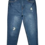 DESTINATION Jeansy Dziecięce Niebieskie Rozmiar 134 - zdjęcie 1