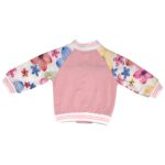 INNA Bluza Dziecięca Różowa Kwiatowa 74 - zdjęcie 2