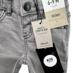 DENIM CO Spodnie Dziecięce Szare 74 - zdjęcie 3