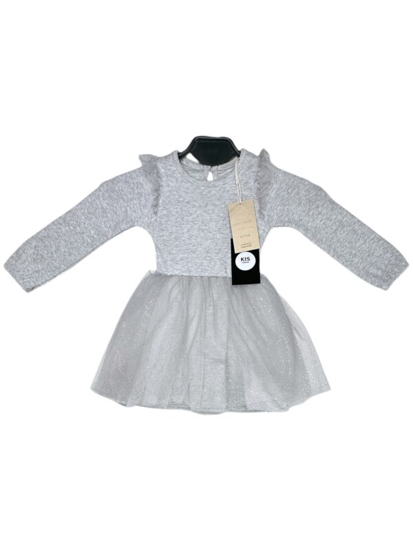 DUNNES STORES Sukienka Dziecięce Szara 86