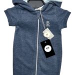 RIVER ISLAND Kombinezon Dziecięcy Niebieski Napis 68 - zdjęcie 2