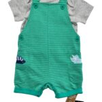 MOTHERCARE Komplet Dziecięce Zielony 68 Bawełna - zdjęcie 1