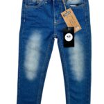 KIKI&KOKO Jeansy Dziecięce Niebieskie 104 - zdjęcie 1