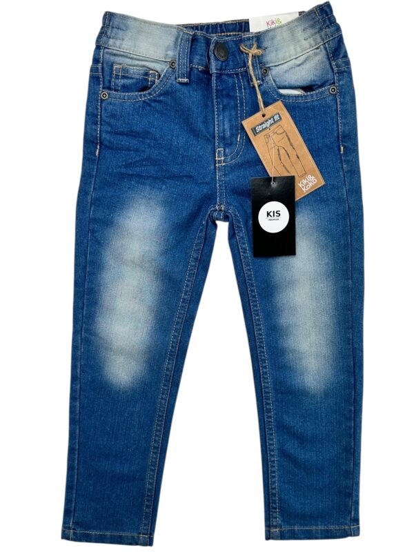 KIKI&KOKO Jeansy Dziecięce Niebieskie 104