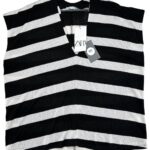 ZARA Kamizelka Damska Czarna M Paski - zdjęcie 1