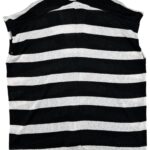 ZARA Kamizelka Damska Czarna M Paski - zdjęcie 2