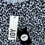 ONLY (JDY) Koszulka Damska Niebieska Wzór Zwierzęcy S - zdjęcie 3