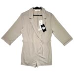 BACHELORETTE PARIS Kombinezon Damski Beżowy M - zdjęcie 1