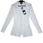 PRIMARK Koszula Damska Biała XS - zdjęcie 1