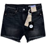 M&S Szorty Damskie Czarne Frędzle S - zdjęcie 1