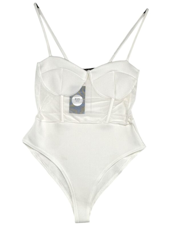 I SAW IT FIRST Body Damskie Białe S