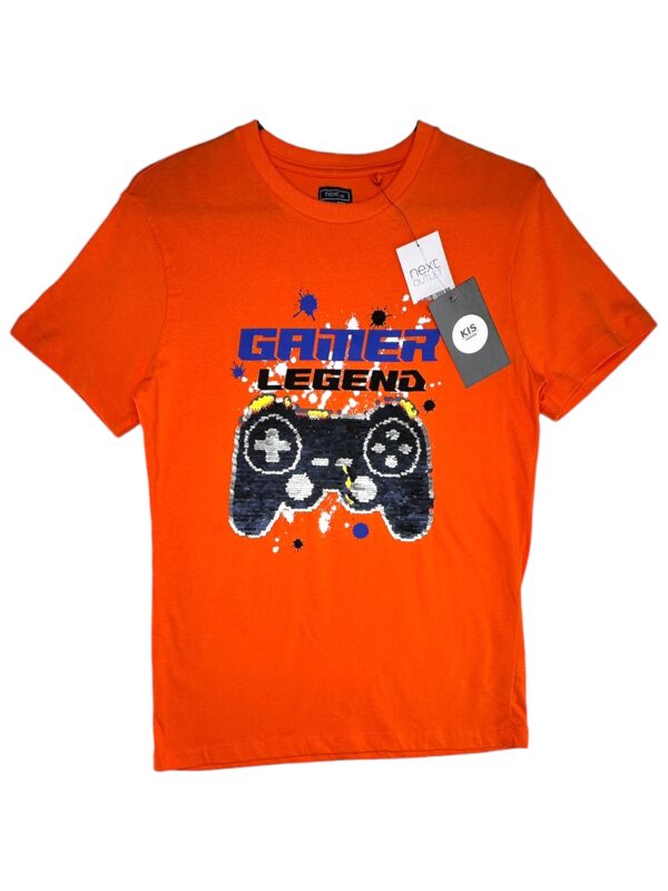 NEXT Koszulka Dziecięca Pomarańczowa 146