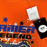 NEXT Koszulka Dziecięca Pomarańczowa 146 - zdjęcie 3