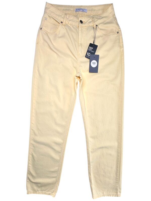 DENIM CO Jeansy Damskie Beżowe M