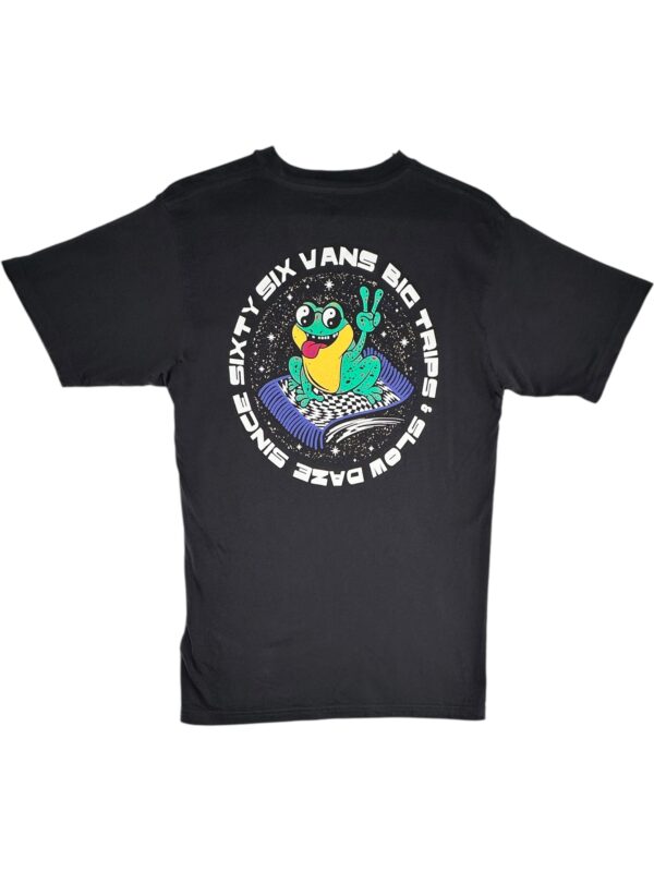 VANS Koszulka Męskie Grafitowa Z Nadrukiem S